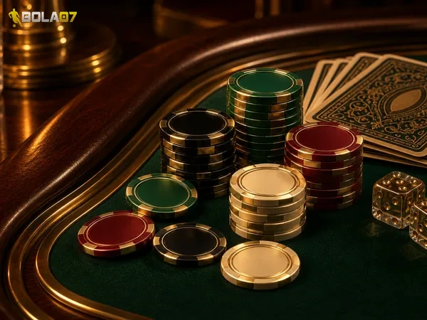 Antarmuka permainan Baccarat virtual